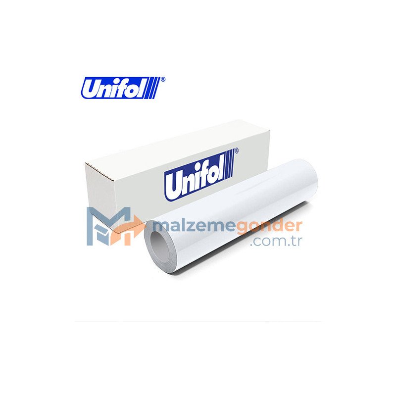 UNİFOL Arkası Beyaz Baskı Folyosu Mat/Parlak