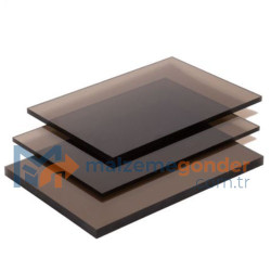 FÜME/BRONZ SOLİD POLİKARBON LEVHA