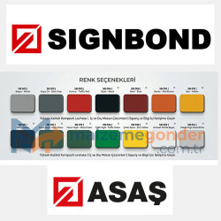 SIGNBOND KOMPOZİT LEVHA 0.21 KALINLIK