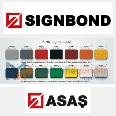SIGNBOND KOMPOZİT LEVHA 0.21 KALINLIK