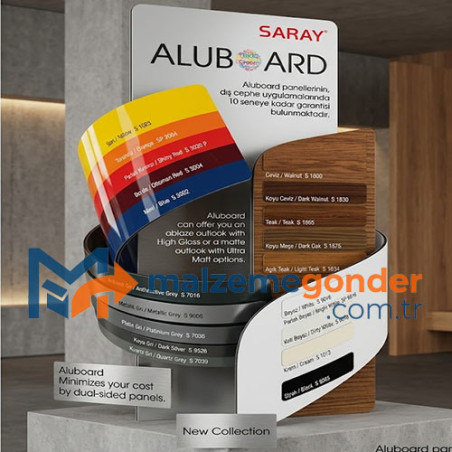 ALUBOARD (SARAY) KOMPOZİT LEVHA 0.25 KALINLIK