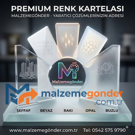 ŞEFFAF/BEYAZ/OPAL/RAKI DÖKME PLEKSİLER  150*300 CM