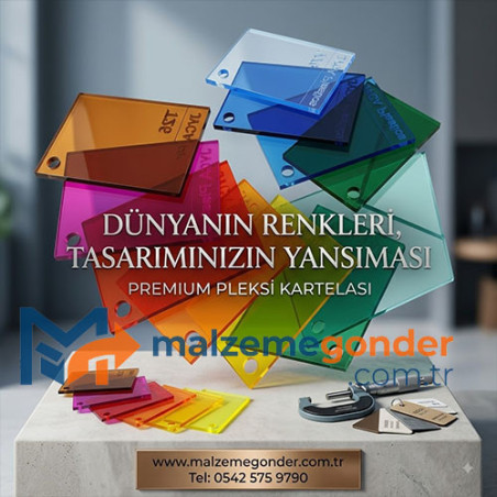 TRANPARAN (RENKLİ-ŞEFFAF) DÖKME PLEKSİLER 150*300 CM