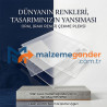 OPAL/RAKI/BUZLU ÇEKME PLEKSİ - 135CM*205CM