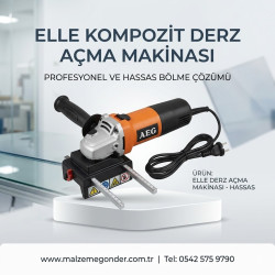 ELLE DERZ AÇMA MAKİNESİ