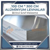 ALÜMİNYUM LEVHA - 100 CM X 300 CM