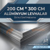 ALÜMİNYUM LEVHA - 200 CM X 300 CM