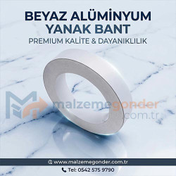 BEYAZ ALÜMİNYUM YANAK BANT
