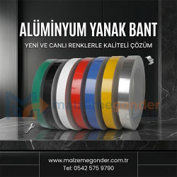 BEYAZ ALÜMİNYUM YANAK BANT