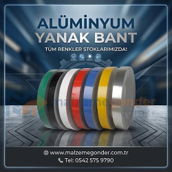 SİYAHALÜMİNYUM YANAK BANT