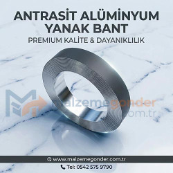 ANTRASİT ALÜMİNYUM YANAK BANT