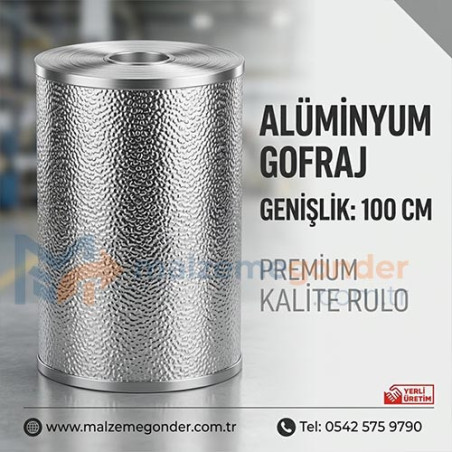 100 CM ALÜMİNYUM GOFRAJ