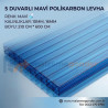 MAVİ - 5 DUVAR TİTAN OLUKLU POLİKRBON