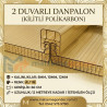 ALTIN - 2 DUVAR DANPALON (KİLİTLİ POLİKARBON)