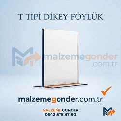 T TİPİ DİKEY FÖYLÜK