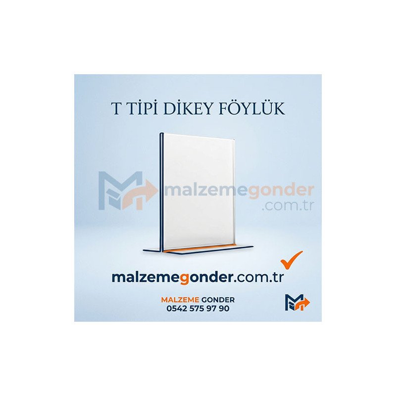 T TİPİ DİKEY FÖYLÜK