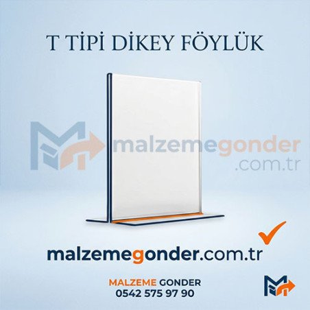 T TİPİ DİKEY FÖYLÜK