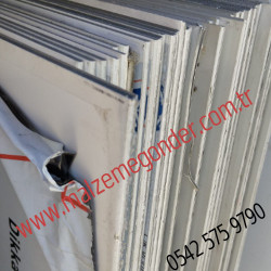 En Ucuz BEYAZ - 0.50MM - 125*320 CEPHE ALUTECH KOMPOZİT LEVHA- 2. kalite kompozit