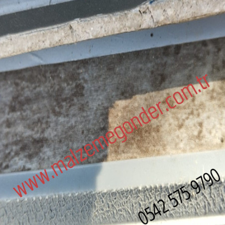 En Ucuz MERMER DESENLİ - 150x320 - KREM KAHVE ALBOND MARKA CEPHE KOMPOZİT LEVHA- 2. kalite kompozit