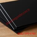 7.8 MM SİYAH ÇEKME PLEKSİ - 205*305