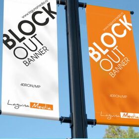 Blockout (Lamine) Vinil 400GR - 280CM*50MT - Çift Taraf Baskı Yapılabilir