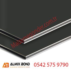 Almixbond Antrasit  Kompozit Panel 0,22 Alüminyum