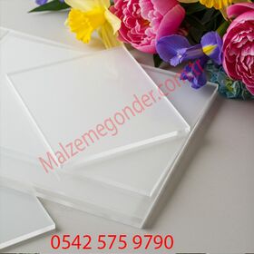 4.8 MM RAKI BEYAZI ÇEKME PLEKSİ - 205*305 CM